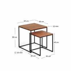 DAHEIM 2- Satztisch Yoana