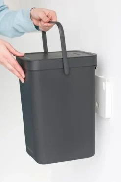 Sale brabantia Abfallbehälter Sort&Go 12l Grey Grau