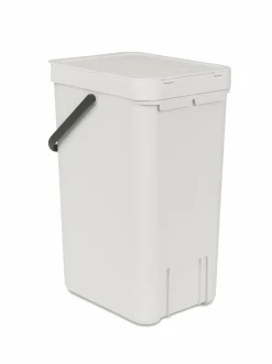 Discount brabantia Abfallbehälter Sort&Go 16l Light Grey Hellgrau