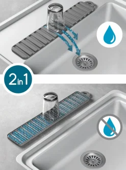 Abtropfmatte Gravity slim 2 in 1