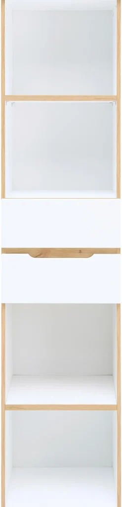 New Innostyle Aktenregal Memphis Weiß / Eiche