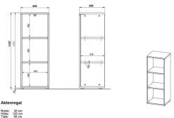 Germania Aktenregal Baltimore