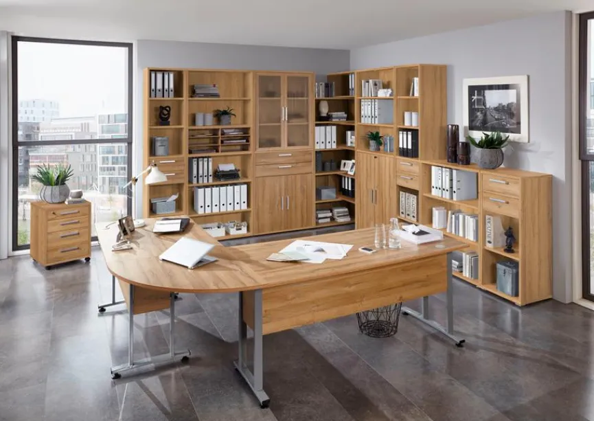 Sale FMD Aktenregal Calvia, schmal 3OH Weiß