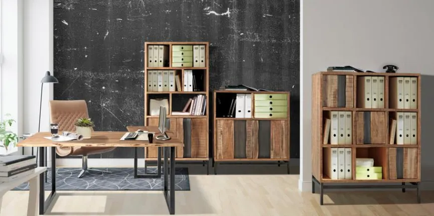 Discount WOLFMÖBEL Aktenregal Live Akazie