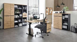 Sale Innostyle Aktenregal Memphis Eiche Artisan / Graphit