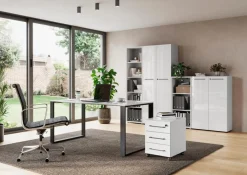 Outlet Germania Aktenregal Montevideo Weiß