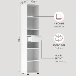 Sale Innostyle Aktenregal Santorin Weiß