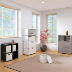 Aktenregal System 4 Braun