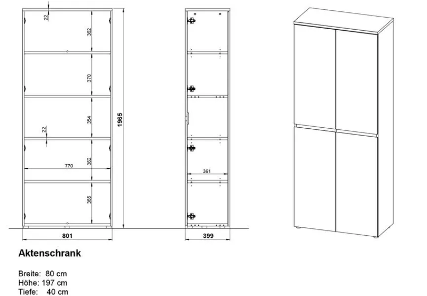 Germania Aktenschrank Baltimore