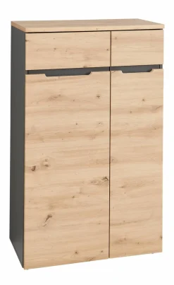 Discount Innostyle Aktenschrank Memphis Eiche Artisan / Graphit