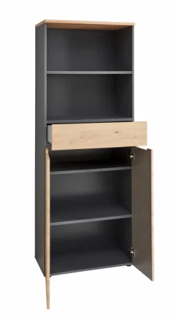 Discount Innostyle Aktenschrank Memphis Eiche Artisan / Graphit