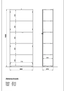 Germania Aktenschrank Montevideo