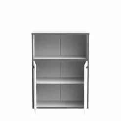 FORTE Aktenschrank 2-trg. Keflavik Weiß