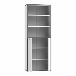 New FORTE Aktenschrank 2-trg. Keflavik Weiß