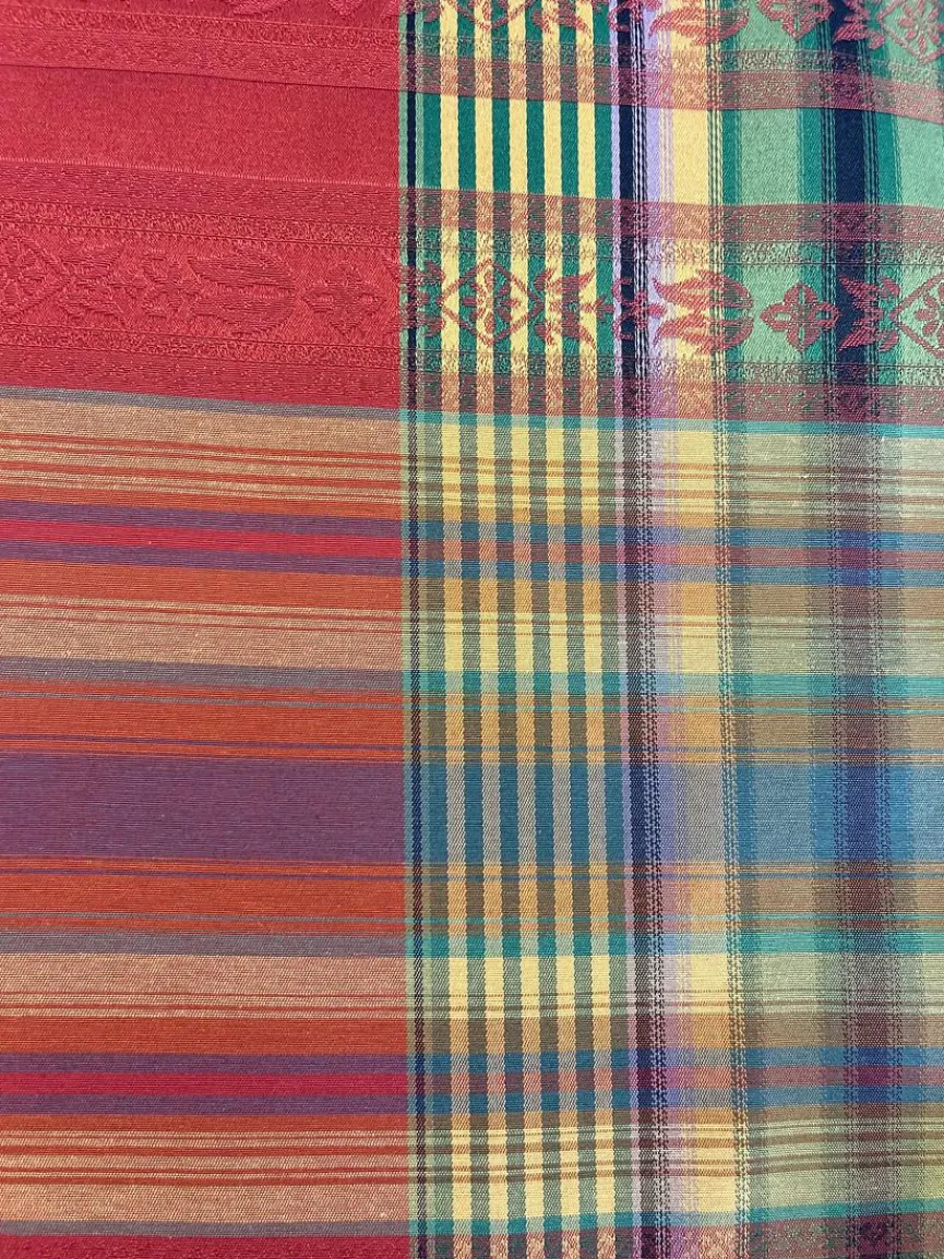 Outlet Stilreich Armauflagekissen Arosa Karo Rot