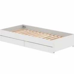 Best Flexa Ausziehbett White Weiß