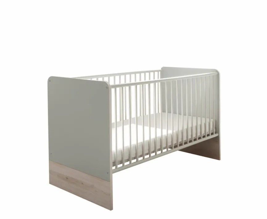 Best BEGABINO Babybett Fien 70 x 140 cm Ashgrey