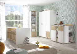 New BEGABINO Babyzimmer Selja 3tlg. Weiß