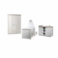 Online roba Baumann Babyzimmer-Set Felicia 3tlg. Weiß