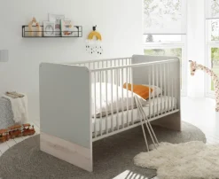 Best BEGABINO Babyzimmer-Set Fien 3tlg. Ashgrey