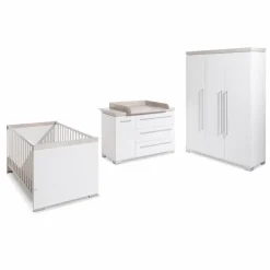 New Paidi Babyzimmer-Set Kira 4tlg. Weiß