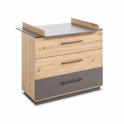 Outlet roba Baumann Babyzimmer-Set Lagos 3tlg. Eiche