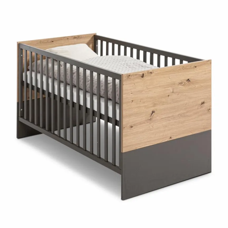 Outlet roba Baumann Babyzimmer-Set Lagos 3tlg. Eiche