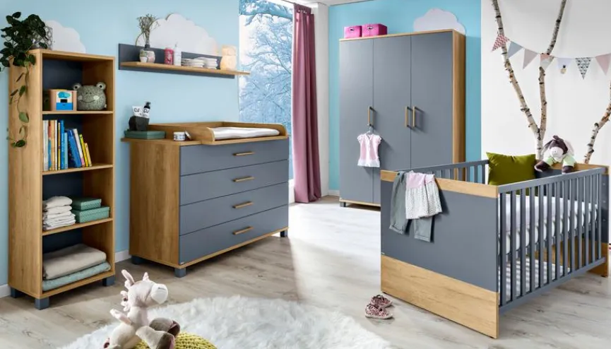 Kinder Paidi Babyzimmer-Set Liam 4tlg.