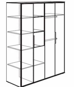 Kinder Paidi Babyzimmer-Set Lieven