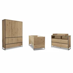Discount BEGABINO Babyzimmer-Set Marseille 3tlg. Artisan-Eiche