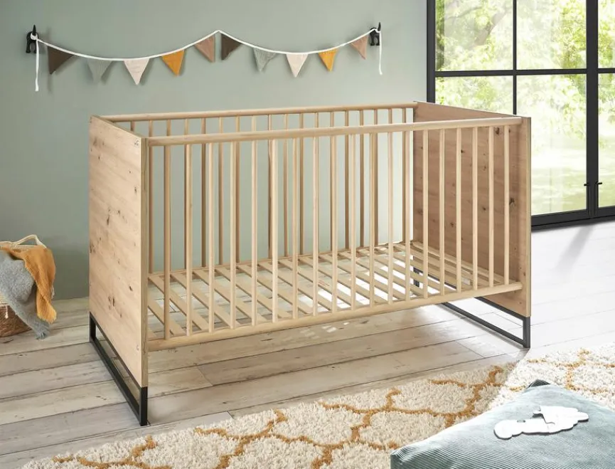 Discount BEGABINO Babyzimmer-Set Marseille 3tlg. Artisan-Eiche