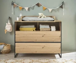 Discount BEGABINO Babyzimmer-Set Marseille 3tlg. Artisan-Eiche