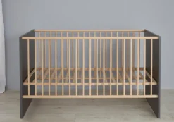 Outlet trendteam Babyzimmer-Set Mats 3tlg. Grau