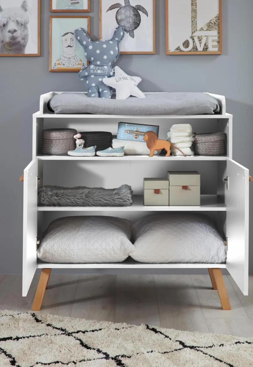 Kinder trendteam Babyzimmer-Set Mats 3tlg.