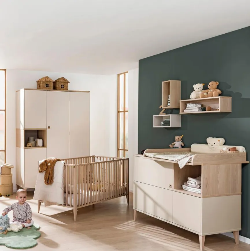 Discount Paidi Babyzimmer-Set Mila & Ben 4tlg. Cashmere-Beige