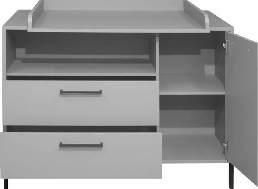 Best Mäusbacher Babyzimmer-Set Ole 3tlg. Grau