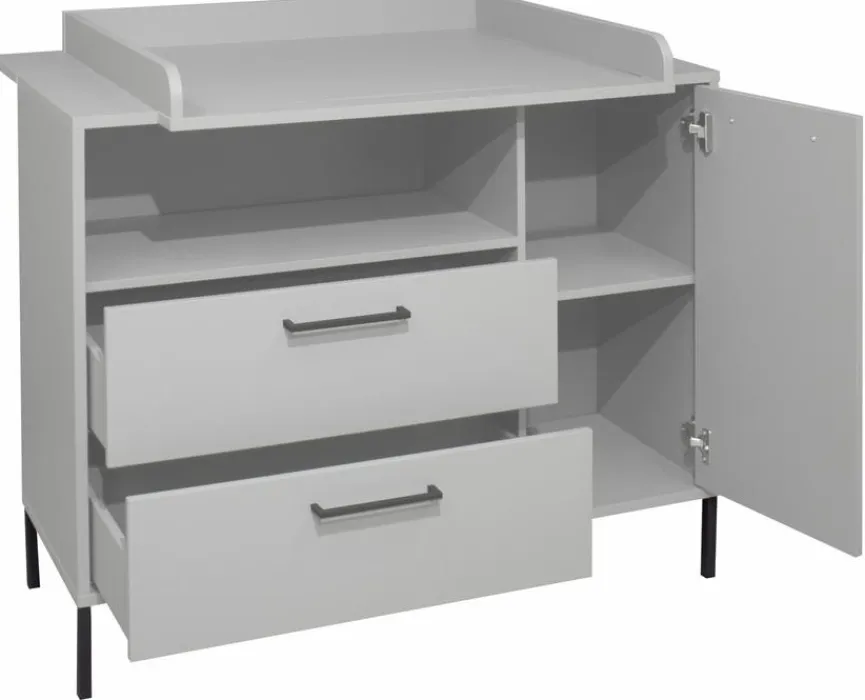 Best Mäusbacher Babyzimmer-Set Ole 3tlg. Grau