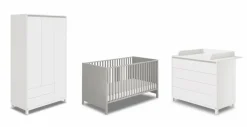 Hot Paidi Babyzimmer-Set Olli Kieselgrau