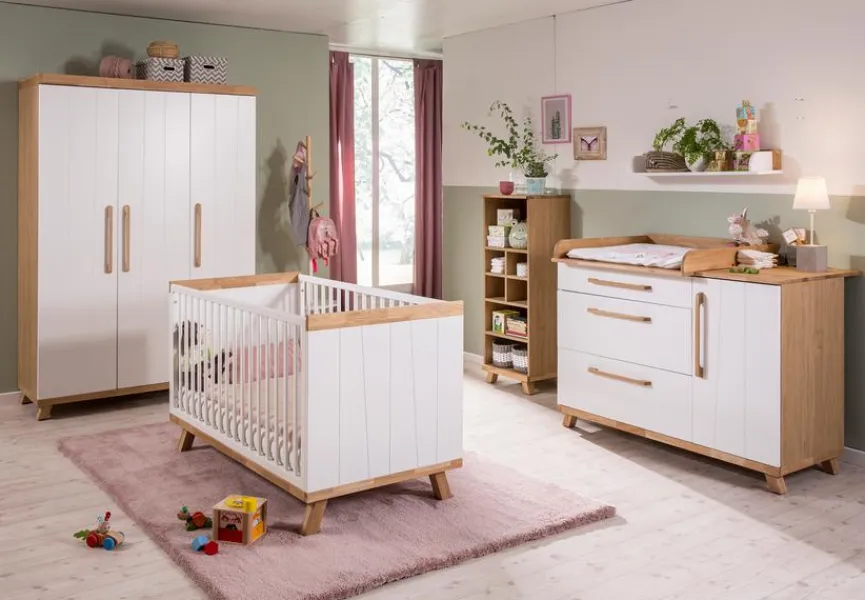 Kinder Portobello Babyzimmer-Set Talsi, 4tlg.