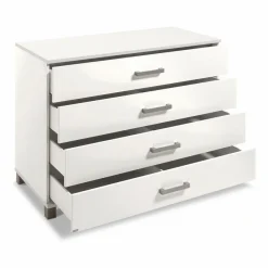 Hot Paidi Babyzimmer-Set Tonio Plus 4tlg. Weiß