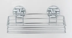 Best WENKO Badablage Vacuum-Loc Silber