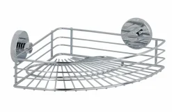 WENKO Badablage Vacuum-Loc Silber