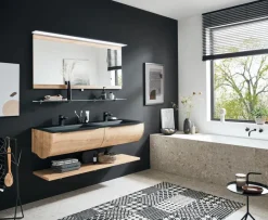 Outlet Puris Badezimmerspiegel Rounds Transparent