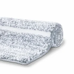 New Collection Noblesse Badteppich Dublin 50 x 60 cm Silber