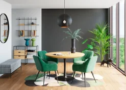 Hot KARE DESIGN Bank Buttons Storage 85051 Schwarz / Weiß