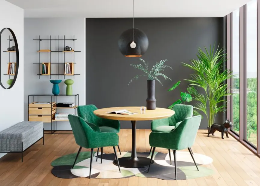 Hot KARE DESIGN Bank Buttons Storage 85051 Schwarz / Weiß