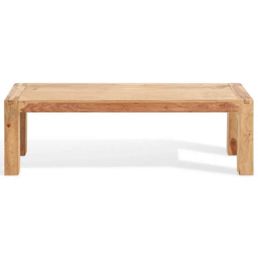 Outlet WOLFMÖBEL Bank Yoga, 140 cm Sheesham