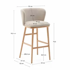 Kave Home Barhocker Ciselia