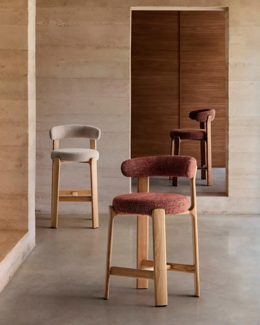 Kave Home Barhocker Granite Beige