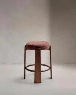 Outlet Kave Home Barhocker Granite Braun